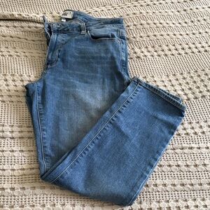 PAIGE  Bridgette Women's Straight Leg Jeans - Blue